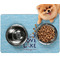Live Love Lake Dog Food Mat - Small w/ Name or Text