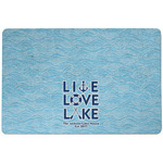 Live Love Lake Dog Food Mat w/ Name or Text