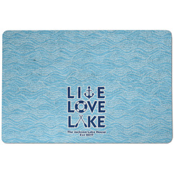 Live Love Lake Dog Food Mat w/ Name or Text