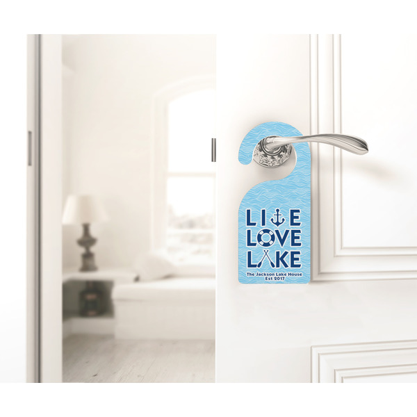 Live Love Lake Door Hanger - LIFESTYLE