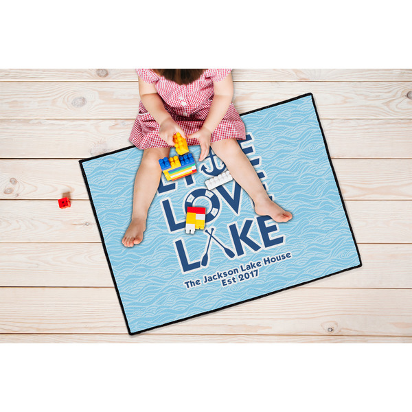 Live Love Lake Door Mats - LIFESTYLE kid