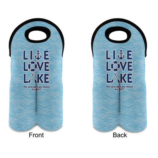 Live Love Lake Double Wine Tote - APPROVAL (new)