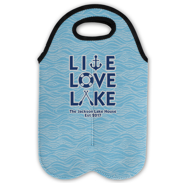 Live Love Lake Double Wine Tote - Flat (new)