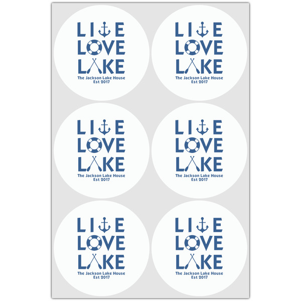 Live Love Lake Drink Topper - XLarge - Set of 6