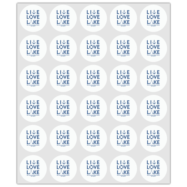 Live Love Lake Drink Topper - XSmall - Set of 30