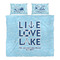 Live Love Lake Duvet Cover Set - King - Alt Approval