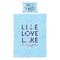 Live Love Lake Duvet Cover Set - Twin - Alt Approval