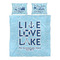 Live Love Lake Duvet cover Set - Queen - Alt Approval