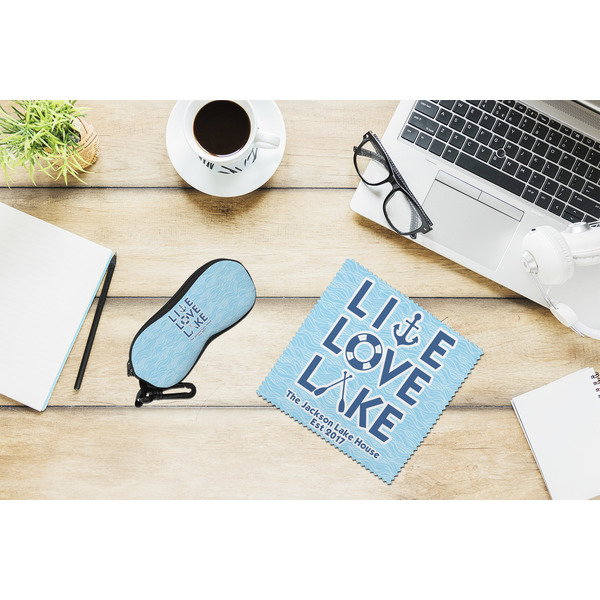 Live Love Lake Eyeglass Case and Cloth Set - LIFESTYLE