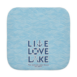Live Love Lake Face Towel (Personalized)