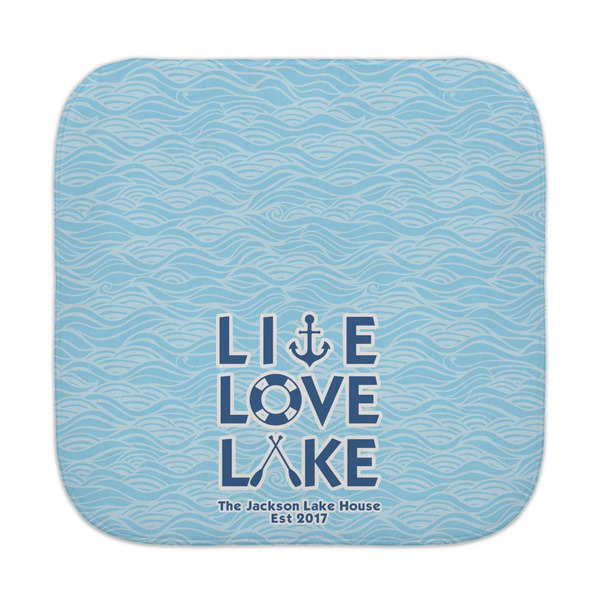Custom Live Love Lake Face Towel (Personalized)