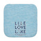 Live Love Lake Face Cloth-Rounded Corners