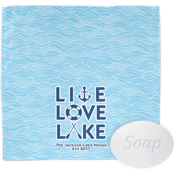Live Love Lake Wash Cloth with soap