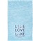 Live Love Lake Finger Tip Towel - Full View