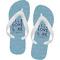 Live Love Lake Flip Flops (Personalized)