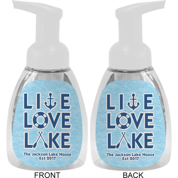 Live Love Lake Foam Soap Bottle Approval - White