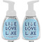Live Love Lake Foam Soap Bottle Approval - White