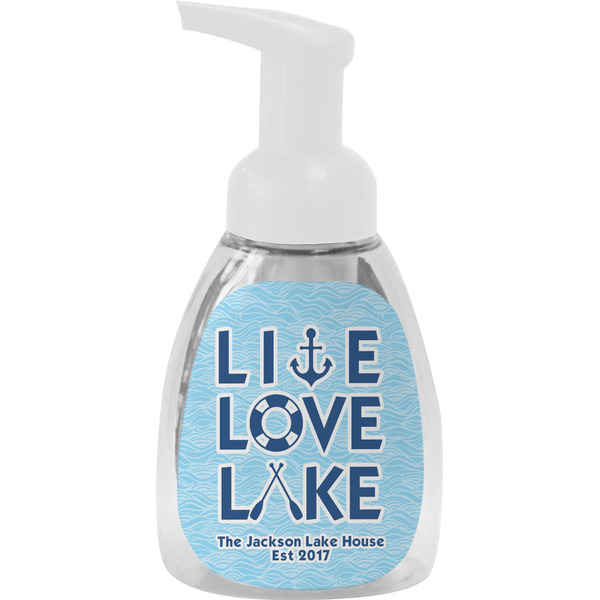 Custom Live Love Lake Foam Soap Bottle (Personalized)