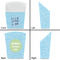 Live Love Lake French Fry Favor Box - Front & Back View