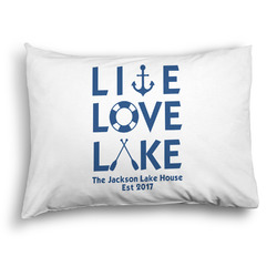 Live Love Lake Pillow Case - Standard - Graphic (Personalized)