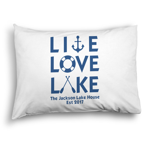 Custom Live Love Lake Pillow Case - Standard - Graphic (Personalized)