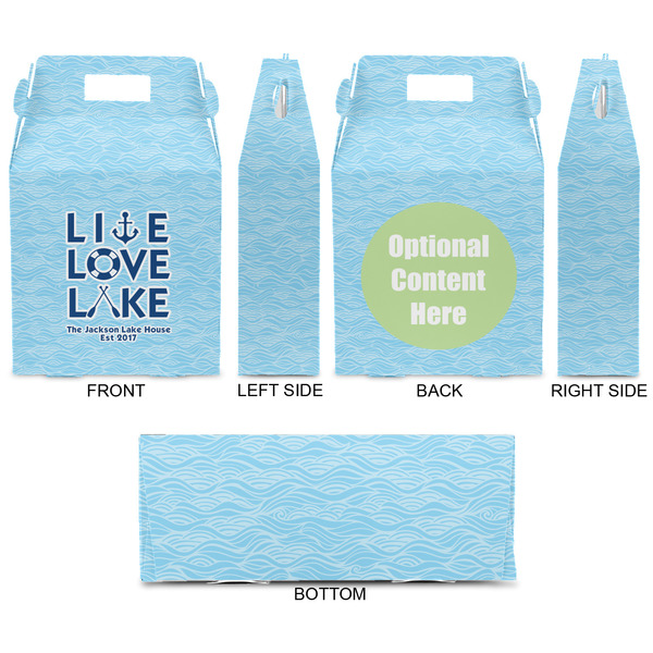Live Love Lake Gable Favor Box - Approval