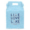 Live Love Lake Gable Favor Box - Front