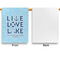 Live Love Lake House Flags - Single Sided - APPROVAL