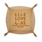 Live Love Lake Genuine Leather Dice Tray (Personalized)