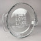 Live Love Lake Glass Pie Dish - FRONT