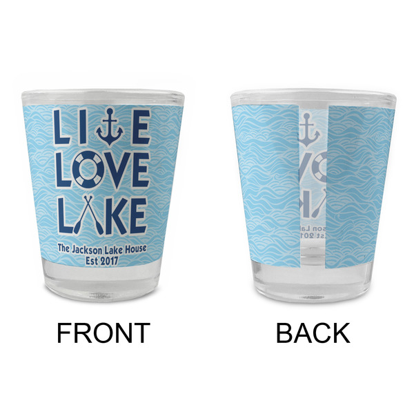 Live Love Lake Glass Shot Glass - Standard - APPROVAL