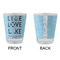 Live Love Lake Glass Shot Glass - Standard - APPROVAL