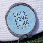 Live Love Lake Golf Ball Marker - Hat Clip