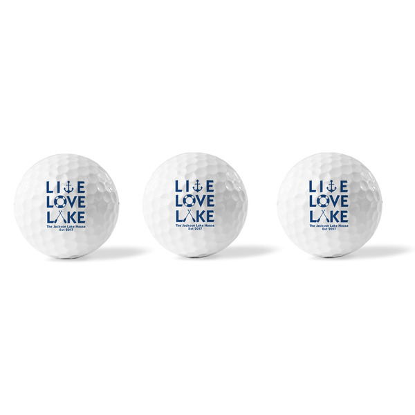 Live Love Lake Golf Balls - Generic - Set of 3 - APPROVAL