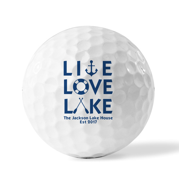 Live Love Lake Golf Balls - Generic - Set of 3 - FRONT