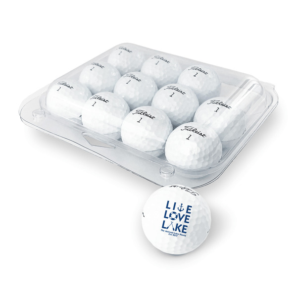 Live Love Lake Golf Balls - Titleist - Set of 12 - PACKAGING