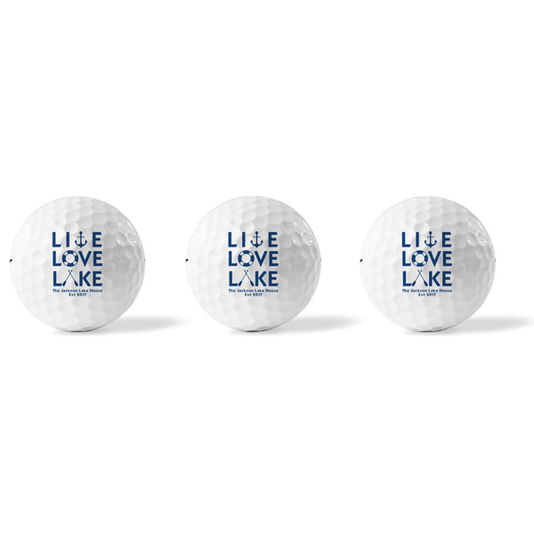 Live Love Lake Golf Balls - Titleist - Set of 3 - APPROVAL