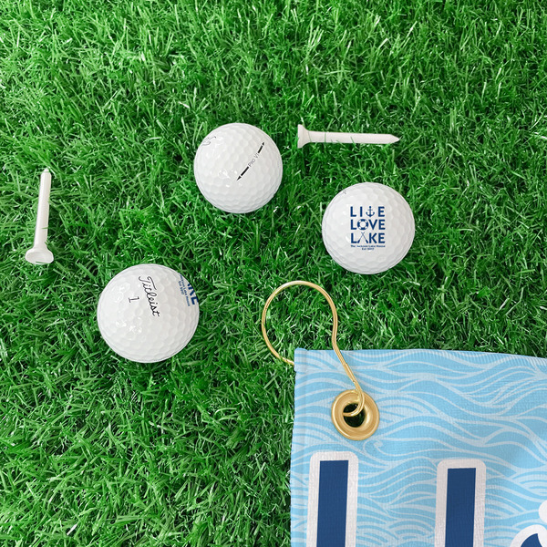 Live Love Lake Golf Balls - Titleist - Set of 3 - LIFESTYLE