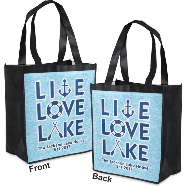 Live Love Lake Grocery Bag - Apvl