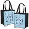 Live Love Lake Grocery Bag - Apvl