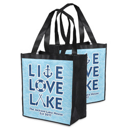 Live Love Lake Grocery Bag (Personalized)