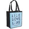 Live Love Lake Grocery Bag (Personalized)