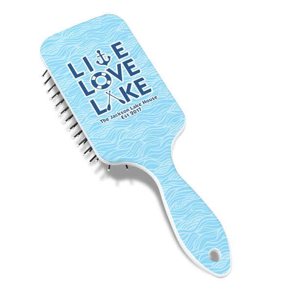 Live Love Lake Hair Brush - Angle View