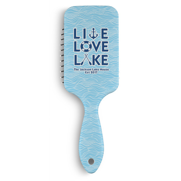 Custom Live Love Lake Hair Brushes (Personalized)