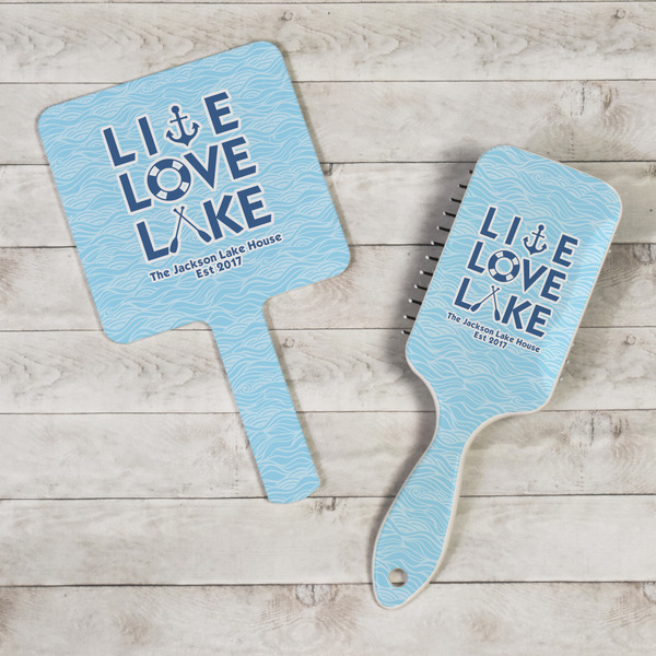 Live Love Lake Hand Mirrors - In Context