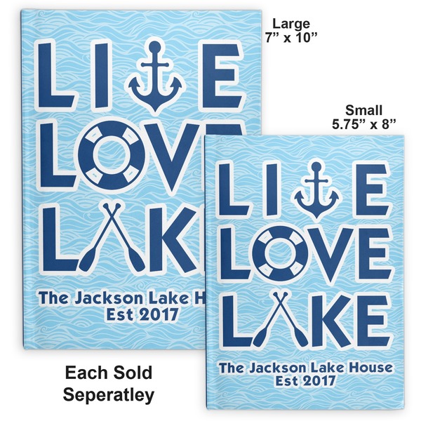 Live Love Lake Hard Cover Journal - Compare