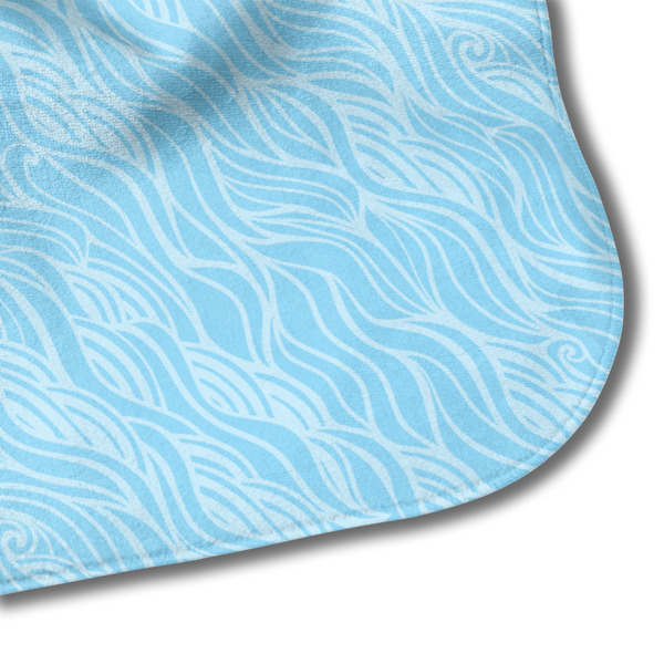 Live Love Lake Hooded Baby Towel- Detail Corner