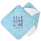 Live Love Lake Hooded Baby Towel- Main