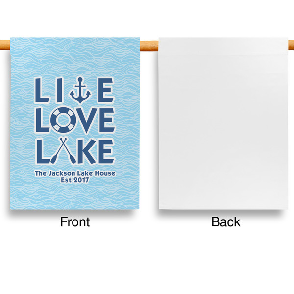Live Love Lake House Flags - Single Sided - APPROVAL