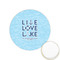 Live Love Lake Printed Cookie Topper - 1.25" (Personalized)